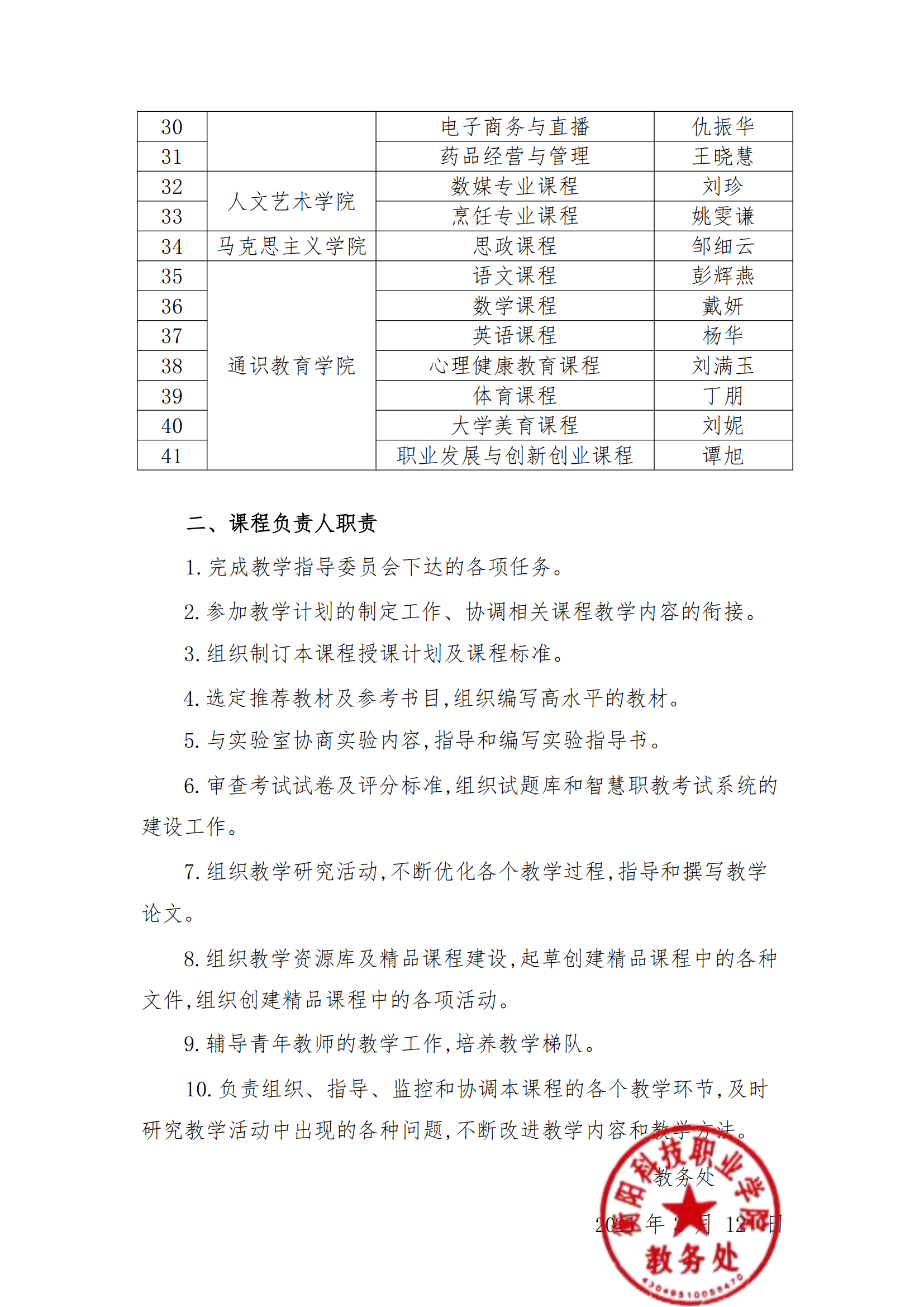 衡科院教通 【2025】09 号 关于调整各二级学院课程负责人的通知_01.png